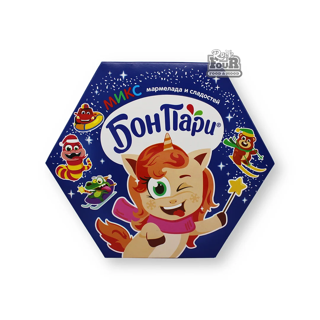 Christmas sweets collection "Bonpari Mix Marmalades and sweets" 376g